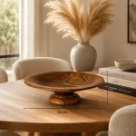 شیرینی خوری پایه دار بزرگ روبینا کد SWT-F-01