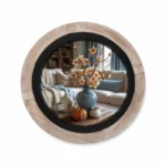 تابلو فریم چوبی لوتوس کد FWRB-80X80-A2 - Image 2
