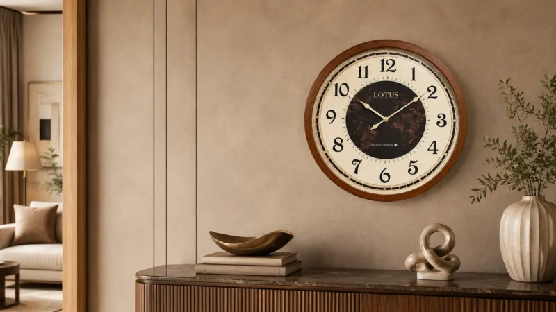 چرا ساعت دیواری لوتوس بخریم؟